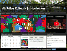 Tablet Screenshot of kultuurikeskus.ee